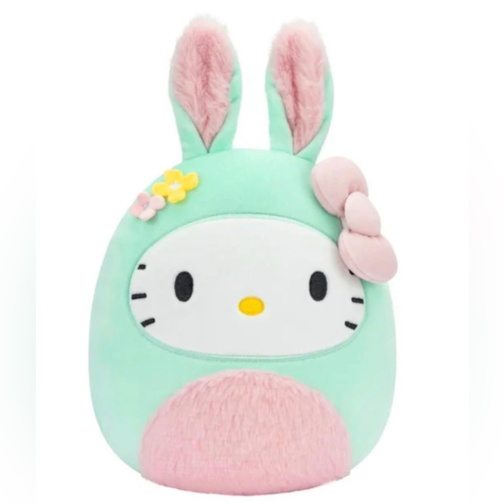 Easter Squishmallows Hello Kitty Sanrio plush 8”